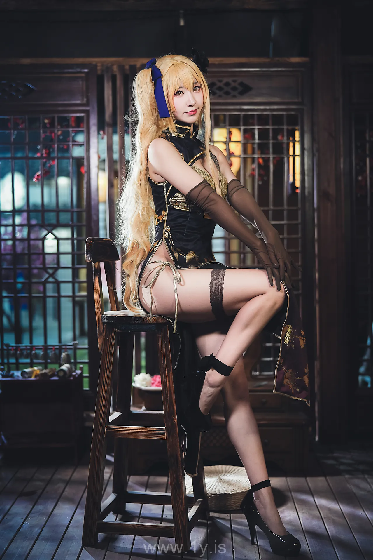 Coser@黑川 NO.018 Irresistible Asian Homebody Girl 金莲